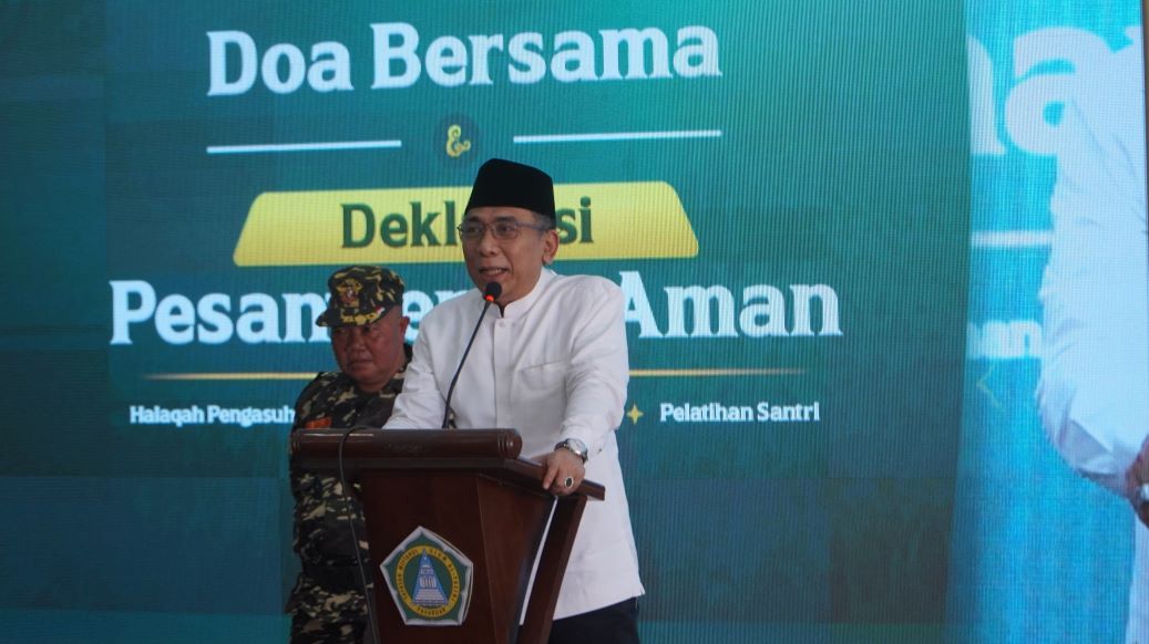 Deklarasi Pesantrenku Aman PBNU, Gus Yahya: Pesantren Telah Membangun Pondasi Peradaban Bangsa