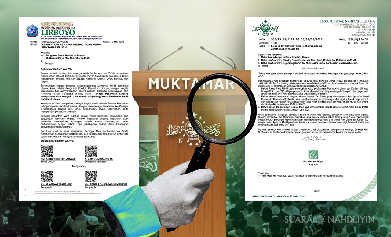 Surat Rais Aam soal Lokasi Munas - Konbes NU Dikritik, Ini Alasannya