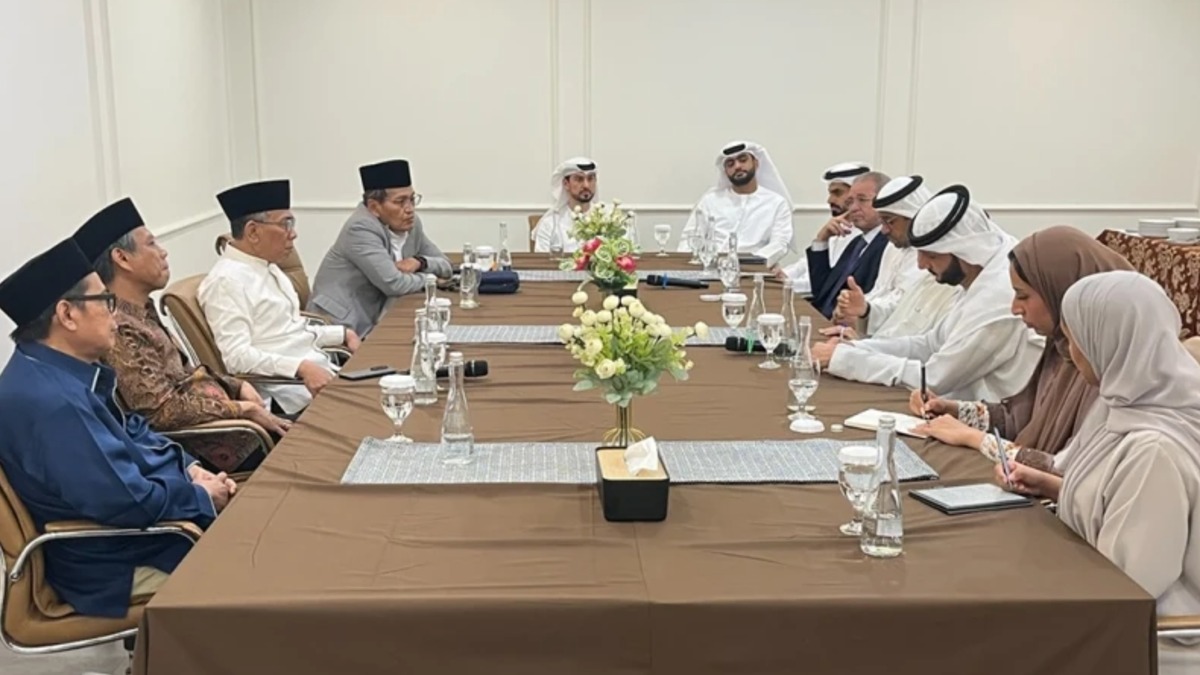 Gus Yahya Terima Kunjungan Delegasi UEA di PBNU, Bahas Kerja Sama Strategis